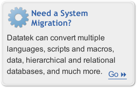 Learn about Datatek's System Migration Service.